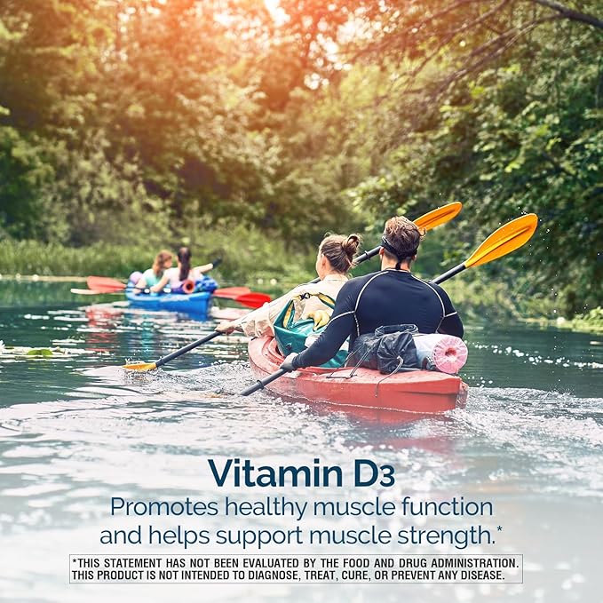 Nature's Wonder Vitamin D3 2000iu (50mcg), 1 Year Supply to Support Bone Health, Immune System, and Promotes Calcium Absorption, Gluten Free, 360 Softgels