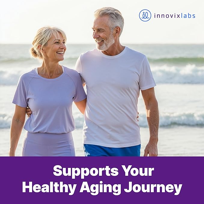 InnovixLabs Vitamine D3 K2 - 5000 UI Vitamine D3 Plus 600 mcg Vitamine K2 MK4 et MK7 pour une absorption maximale du calcium, soutient la santé des os, le système immunitaire, la santé cardiaque, testé par des tiers, sans gluten, 60 gélules (lot de 2)