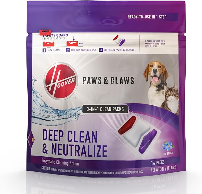 Hoover PowerDash Pet Compact Carpet Cleaner Machine, Lightweight Carpet Shampooer Machine, Pair with a Hoover Cleaner Solution for a Bright, Refreshed Home