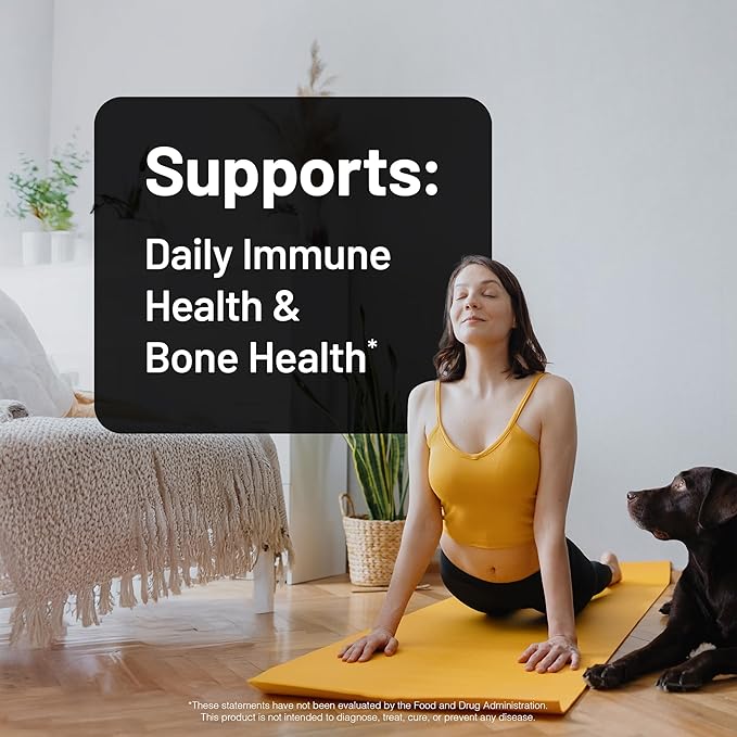 NatureWise Vitamin D3 5000IU + K2 (MK7) 100mcg with Organic Extra Virgin Coconut Oil - Supports Calcium Absorption, Bone & Immune Health - Non-GMO, Soy & Gluten-Free - 30 Softgels[30-Day Supply]