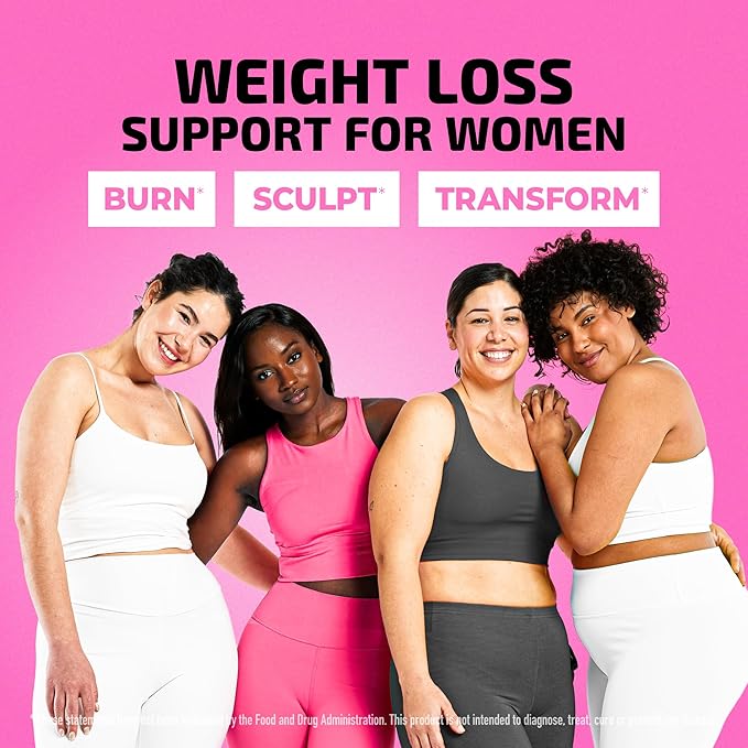 Weight Loss Pills for Women | Fat Burners for Women | Metabolism Booster for Weight Loss Supplement with Raspberry Ketones | Appetite Suppressant, Stomach Fat Burner & Weightloss Diet Pills | 120 Ct