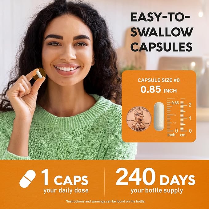 Vitamine D3 K2 - Vitamine D3 10000 UI & K2 sous forme de MK-7 120 mcg - Soutien immunitaire et de l'humeur, pour la santé des os et des dents - avec Magnésium, Zinc et Vitamine C & B12 - Haute biodisponibilité - Fabriqué aux États-Unis, 240 gélules
