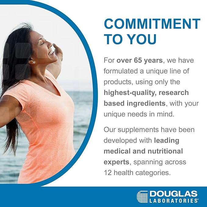 Douglas Laboratories Niacinamide | Vitamine B3 pour soutenir la santé cardiovasculaire | 100 capsules