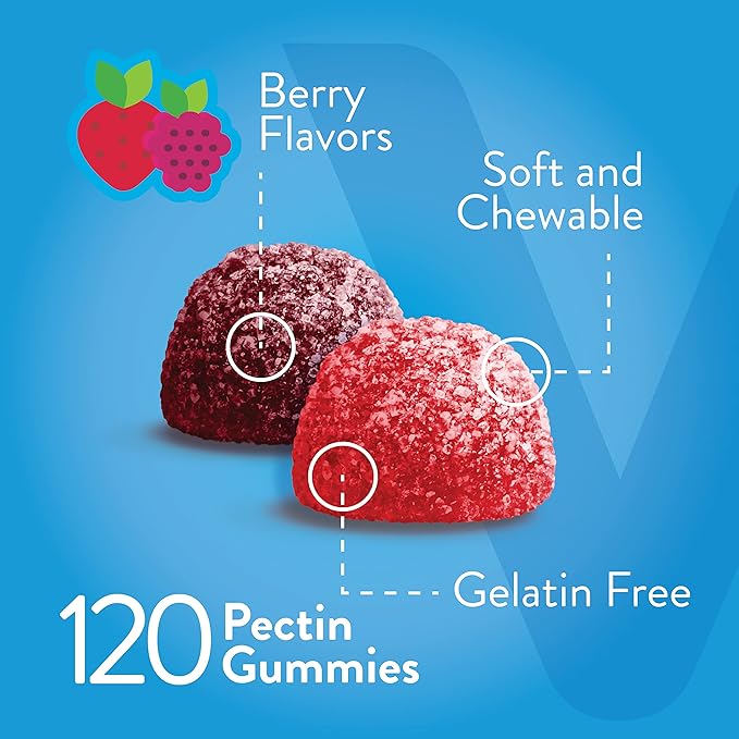 Viteey Vitamine D3 Gummies pour adultes et adolescents - 5 000 UI, 125 mcg, Ultra Force - Santé articulaire et musculaire, Renforce l'immunité - Gummies de vitamine D à croquer - Végétarien, sans gélatine - Saveur de baies savoureuse