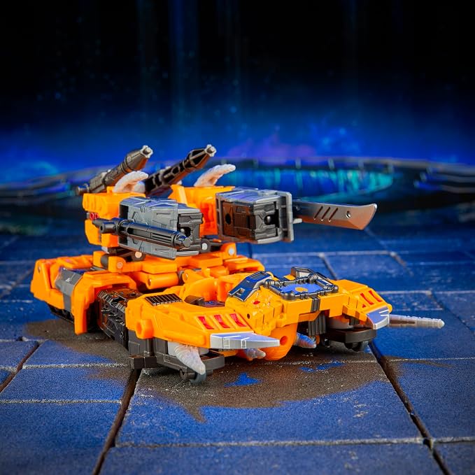 Transformers Age of the Primes Herald of Unicron, Leader Class 7.5-Inch Converting Action Figure, Robot Toys for Ages 8+
