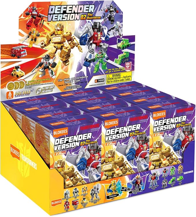BLOKEES Transformers Defender Version 02 The Overthrow