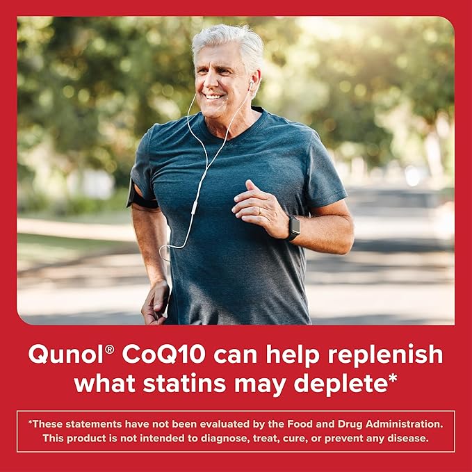 Qunol Ultra CoQ10 100mg Softgels- 3X Better Absorption Coenzyme Q10 Supplements - Antioxidant Supplement for Vascular and Heart Health & Energy Production - 5 Month Supply - 150 Count