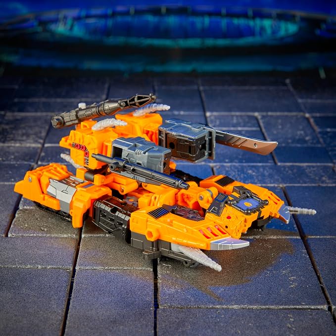 Transformers Age of the Primes Herald of Unicron, Leader Class 7.5-Inch Converting Action Figure, Robot Toys for Ages 8+