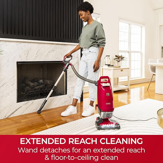 Kenmore BU4020 Intuition Bagged Upright Vacuum Lift-Up Carpet Cleaner 2-Motor Power Suction with HEPA Filter, Pet Handi-Mate, 3-in-1 Combination Tool