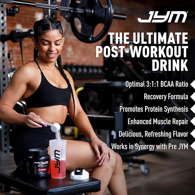 Post JYM Active Matrix Amino Recovery Powder | Pure Creatine HCL, BCAA’s, Glutamine, Carnitine, Betaine, Taurine for Maximum Strength, Repair, Definition, Performance | Lemonade Flavor 30 Servings
