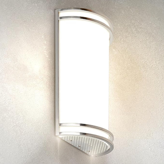 ASD Indoor LED Wall Sconce Lights - 14 Inch 20W Brushed Nickel Modern LED Wall Sconces Hardwired - ETL Dimmable 3000K 4000K 5000K Adjustable Sconce Light Fixture for Bedroom, Hallway