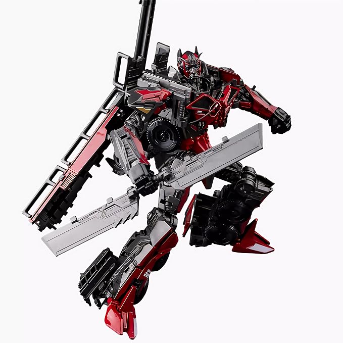 WAIKYTOY Deformation Robot Toys, Fire Engine Truck Model Action Figure 7.1 Inches with Accessories, Suitable for Ages 6 and Up for Boys Kids