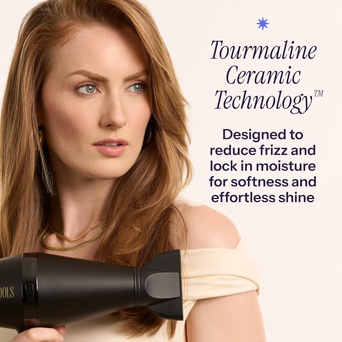 HOT Tools Pro Artist Black Gold Infrared Ionic™ Salon Dryer | Fast Drying, Styling and Smooth Results (Black)