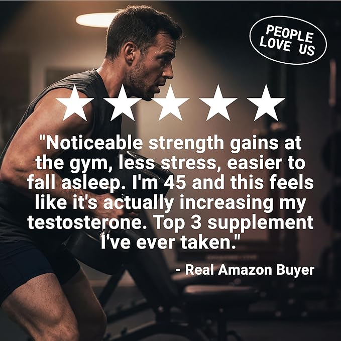 Testosterone Booster for Men - Drive, Energy & Muscle Support - 11-in-1 Formula, Tongkat Ali, KSM-66 Ashwagandha, Fenugreek, Boron, DIM - 120 Max Absorption Capsules, Made in USA