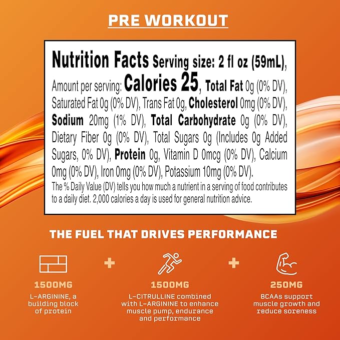 Syncron Pre Workout Sports Drink Backed by Shohei Ohtani, Aluminum Bottle, No Sugar & Caffeine Free Pre Workout Drink with L-Arginine, L-Citrulline & BCAAs for Training, Grapefruit, 6 Pack, 2 oz