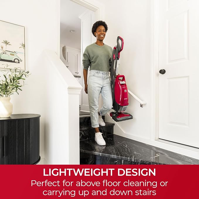 Kenmore BU4020 Intuition Bagged Upright Vacuum Lift-Up Carpet Cleaner 2-Motor Power Suction with HEPA Filter, Pet Handi-Mate, 3-in-1 Combination Tool