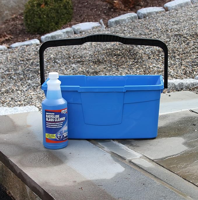 Unger Professional ストリークフリー EasyGlide ガラスクリーナー濃縮液、32オンス – アンモニア不使用、25ガロン分の溶液を作成可能、色付き窓、Low-Eガラス、フロントガラス、鏡に安全