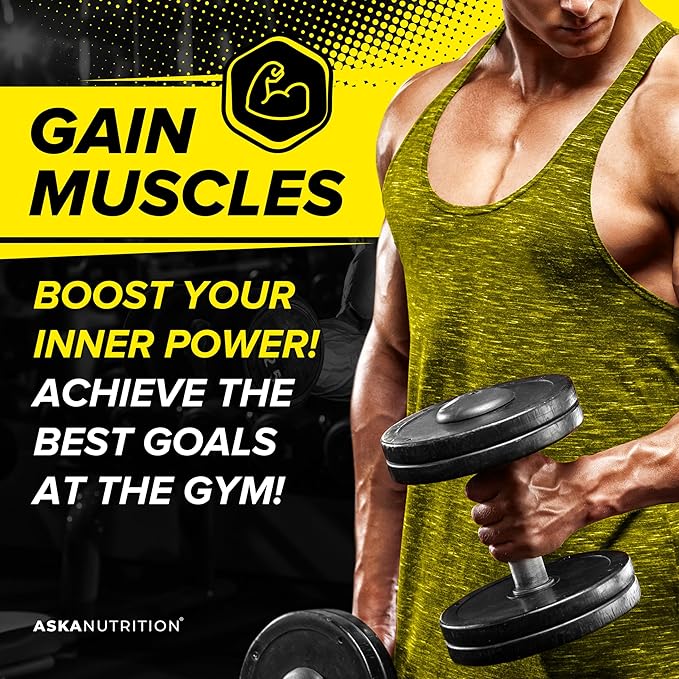 Testosterone Booster for Men - Male Enhancing Supplement - Supports Fast Acting Blood Flow - Helps Improve Muscle Growth, Strength, Energy & Endurance - Workout & General Wellness Pills - 2 PACK
