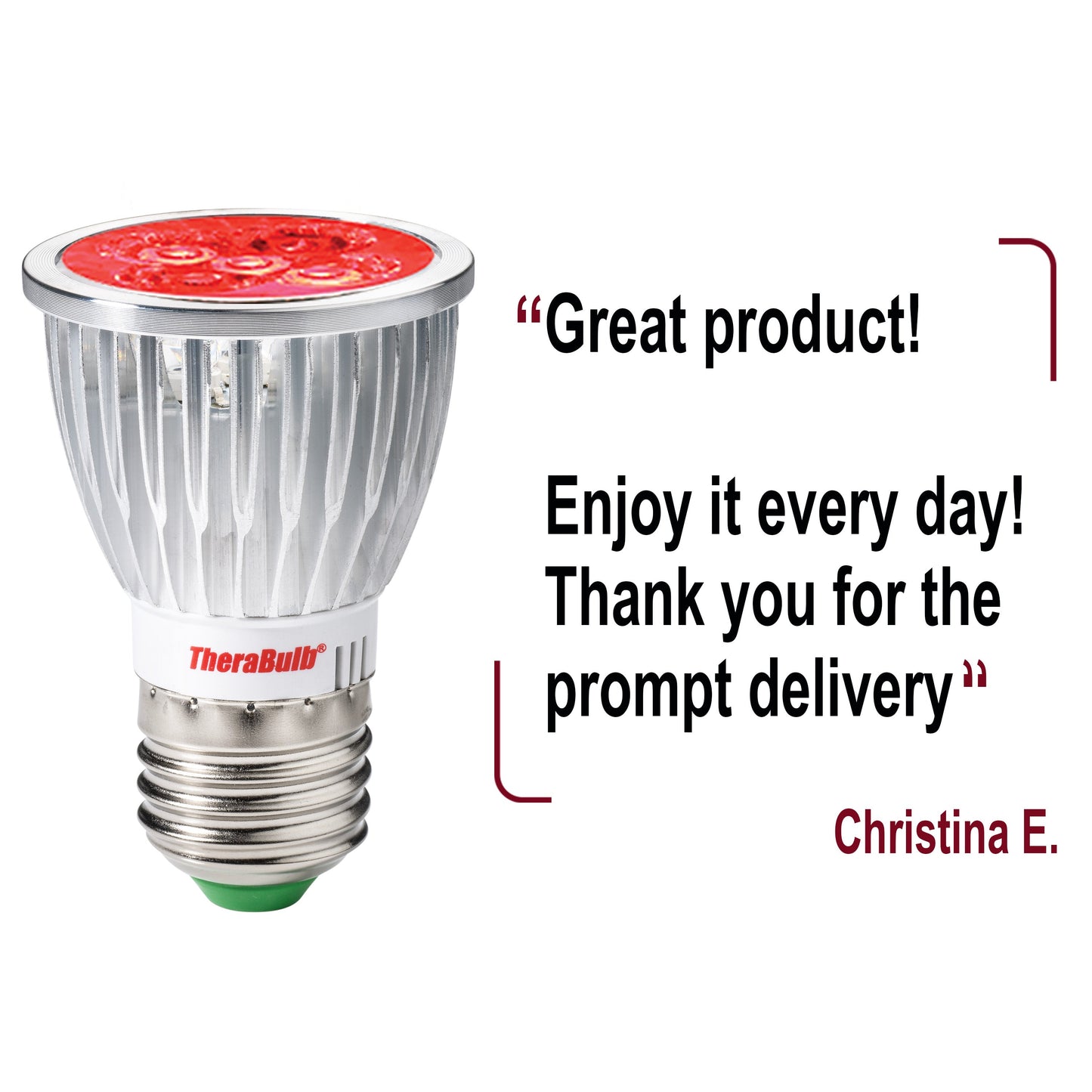 TheraBulb 5W LED Infrared Starter Kit