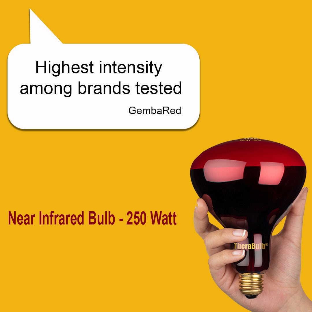 TheraBulb 250W Near Infrared Starter Kit-240V