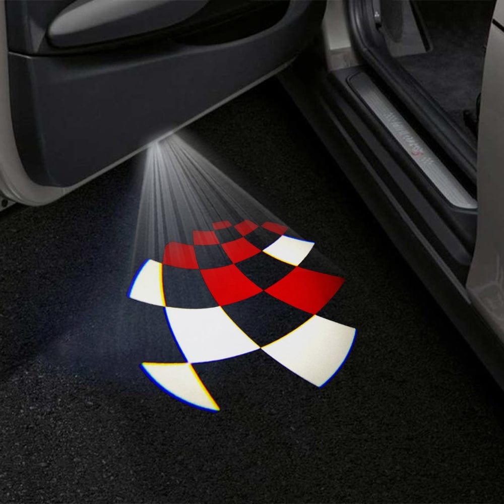 Mini Cooper 1st/2nd/3rd Gen Premium Door Puddle Lights Various Designs 2001–2023