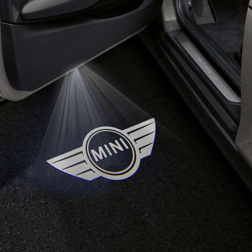 Mini Cooper 1st/2nd/3rd Gen Premium Door Puddle Lights Various Designs 2001–2023