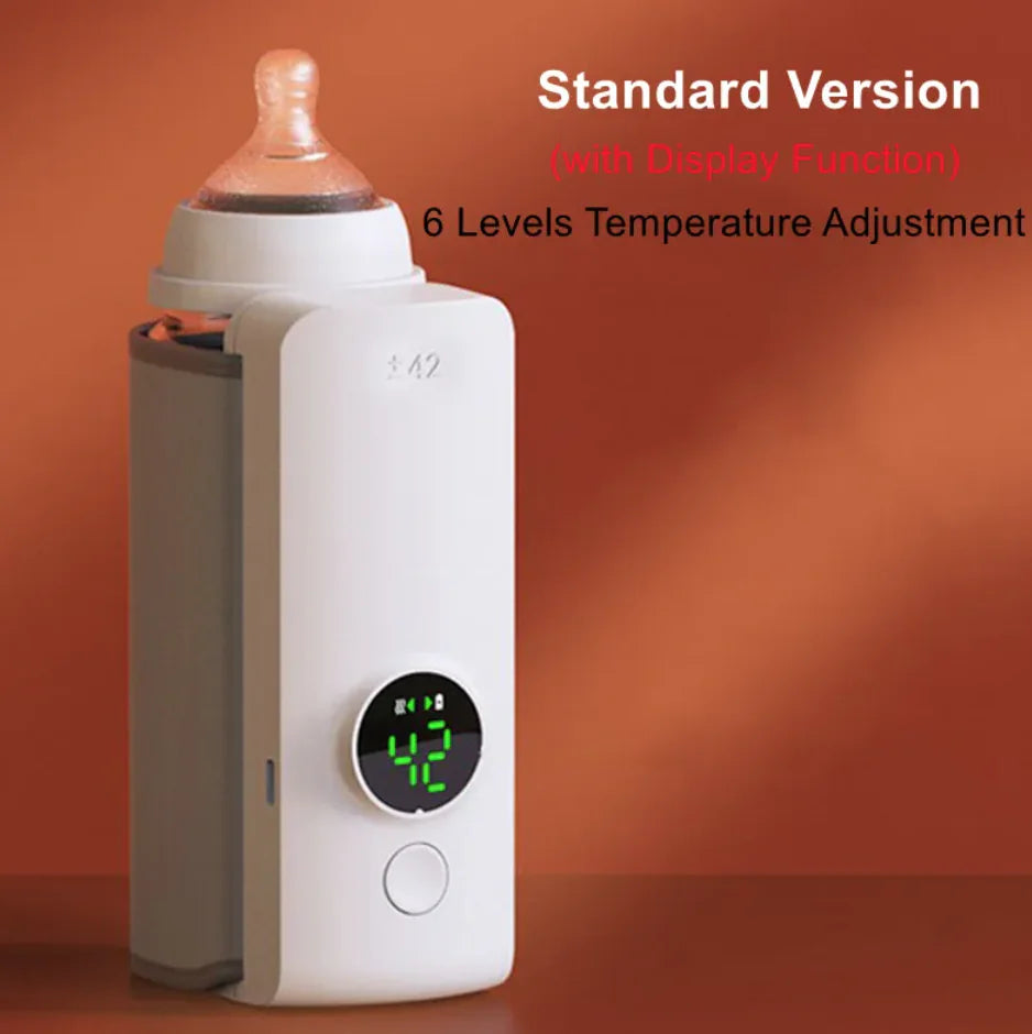 Chauffe-biberon portable sans fil