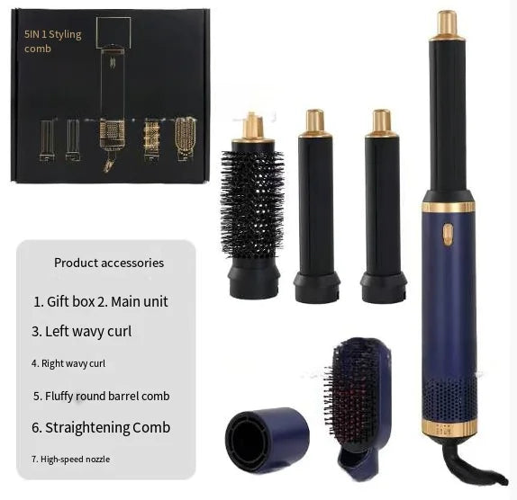 Fer à Cheveux Multi-Fonctions 5-en-1 et Fer à Friser